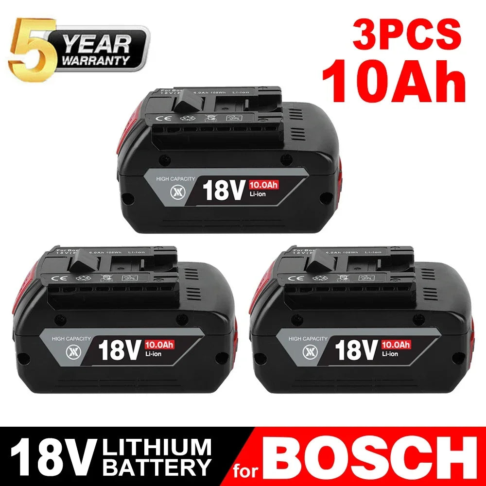 Batterie Bosch 18V 10Ah Professionnelle - GBA GBH GSR GSB Compatible