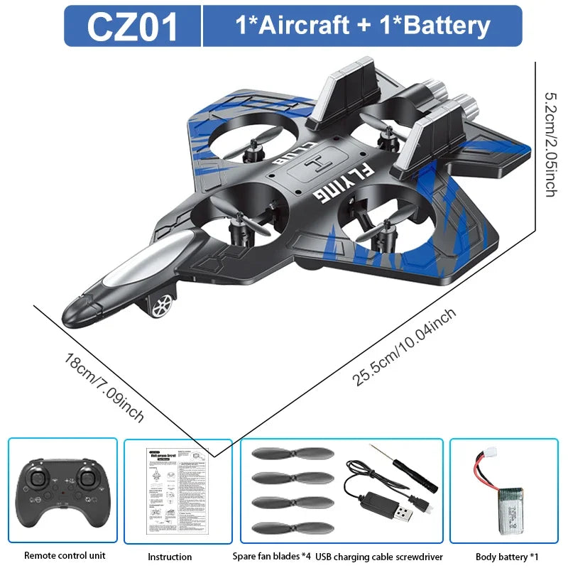 Avion RC Télécommandé Enfant - Planeur Mousse EPP Anti-Choc