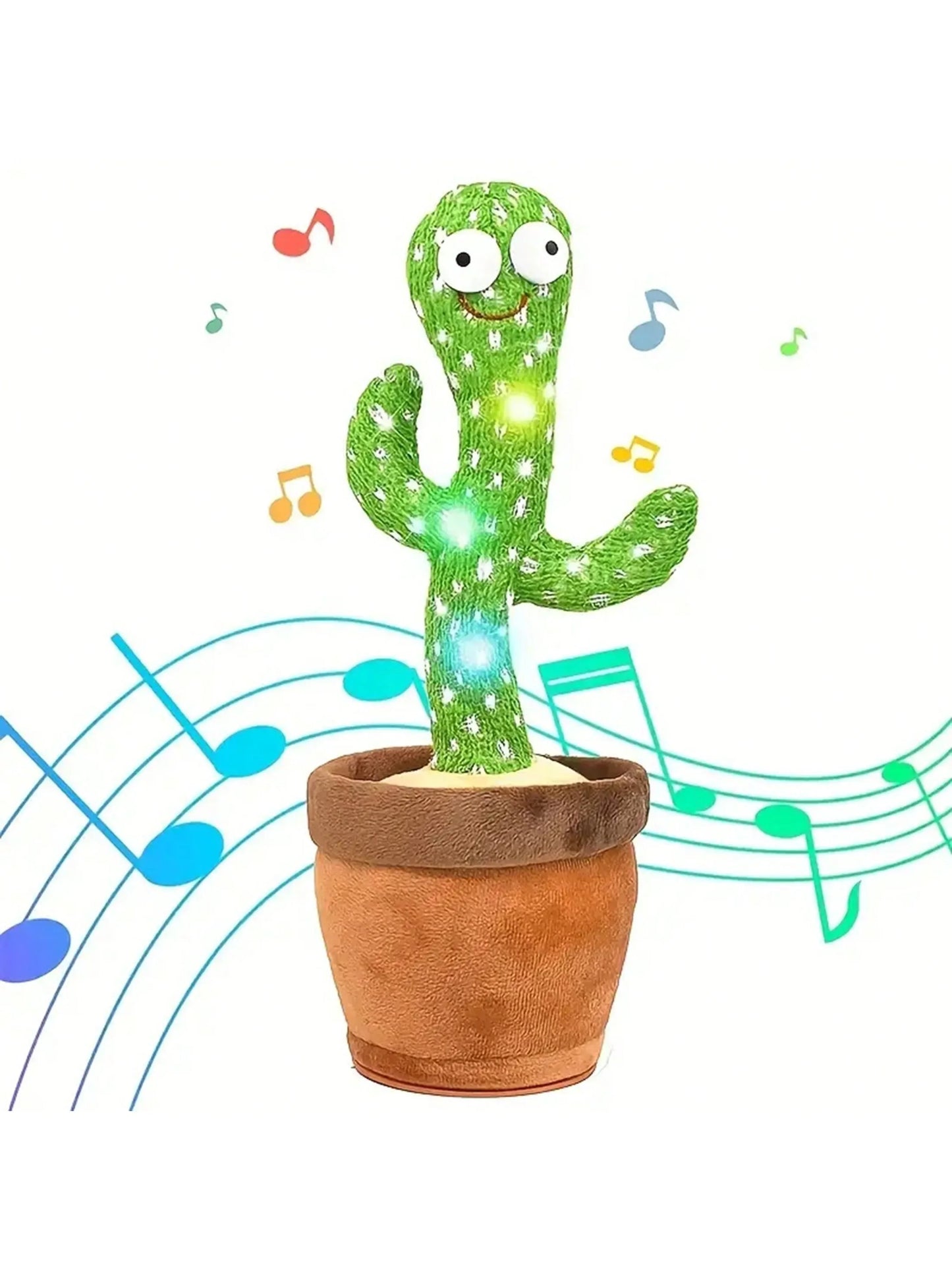 Jouet cactus en coton pour enfants – Doux, décoratif et ludique