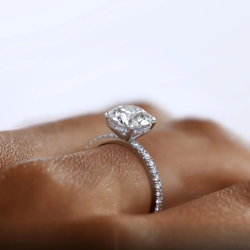 Bague de Promesse en Argent Sterling 925 – L’Éclat d’un Amour Éternel