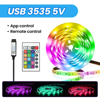 Bande LED RGB AIopp – USB, Multicolore
