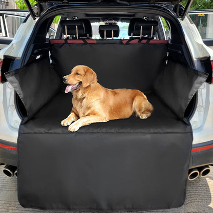 Housse de Siège de Voiture Imperméable pour Chien – Tissu Oxford 600D, Protection Coffre & Banquette, Accessoire Voyage Animaux
