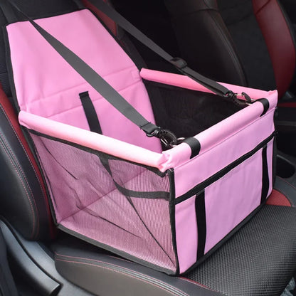 Siège Auto Douillet pour Chien – Voyagez en Sécurité et Confort avec Votre Petit Compagnon