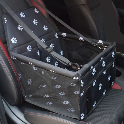 Siège Auto Douillet pour Chien – Voyagez en Sécurité et Confort avec Votre Petit Compagnon