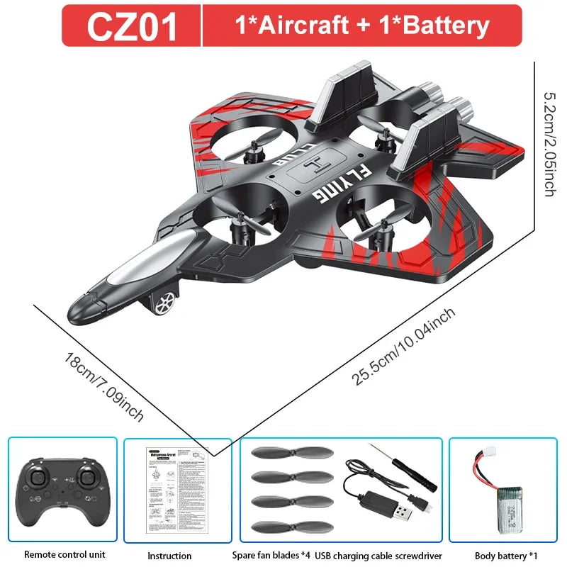 Avion RC Télécommandé Enfant - Planeur Mousse EPP Anti-Choc