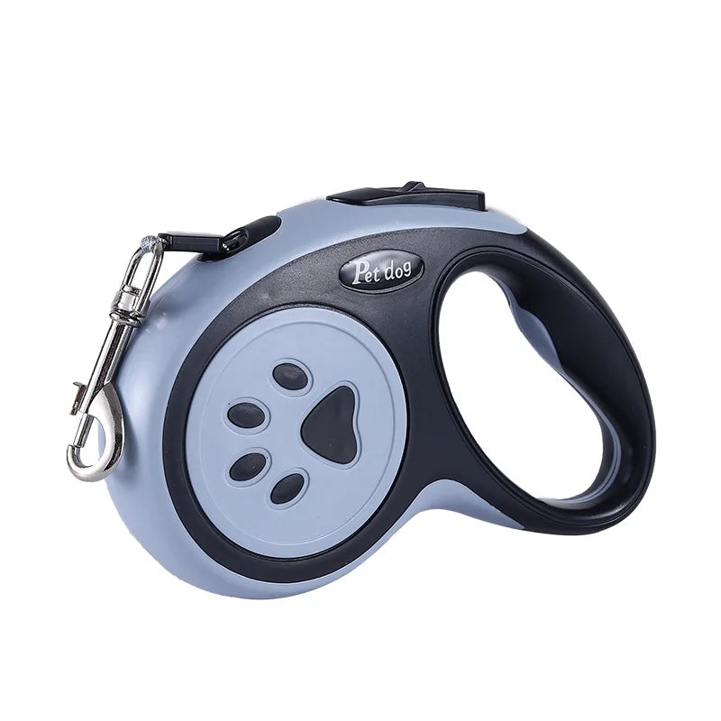 Laisse Rétractable pour Chien et Chat – Nylon Durable 3m/5m pour Promenades