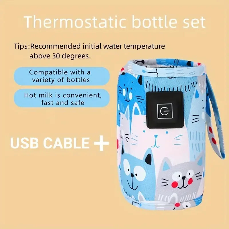 Chauffe-biberon Bébé USB – Rapide, Sécurisé et Portable