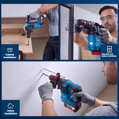 Marteau Perforateur Sans Fil Bosch GBH 18V-18 & GBH 18V-18 X – Compact, Puissant & Brushless