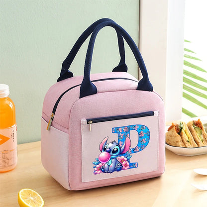 Sac Isotherme Stitch Disney Lunch Box - Sac Repas Enfant Étanche 20x23x14cm