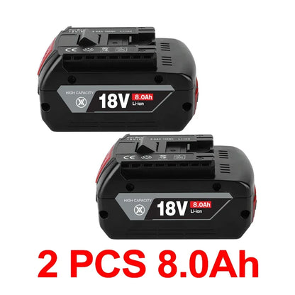 Bosch 18V professionnel GBA GBH GSR GSB BAT618 BAT609 BAT620 outil de batterie d'origine 18V 10.0Ah pour remplacer la batterie.