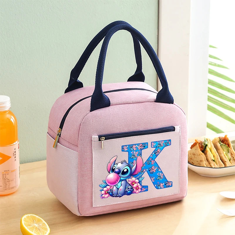 Sac Isotherme Stitch Disney Lunch Box - Sac Repas Enfant Étanche 20x23x14cm
