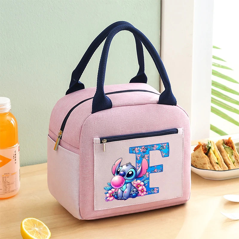 Sac Isotherme Stitch Disney Lunch Box - Sac Repas Enfant Étanche 20x23x14cm