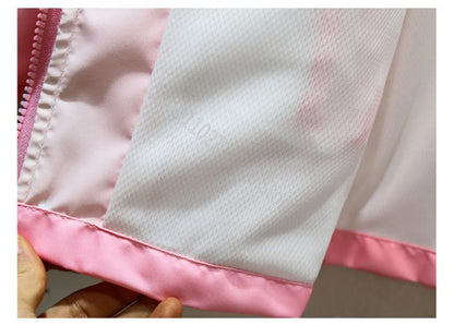 Veste Enfant Stitch Disney Fille - Manteau Léger Printemps Automne 4-12 ans