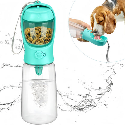Bouteille d’eau portable pour chiens – Hydratation facile en promenade