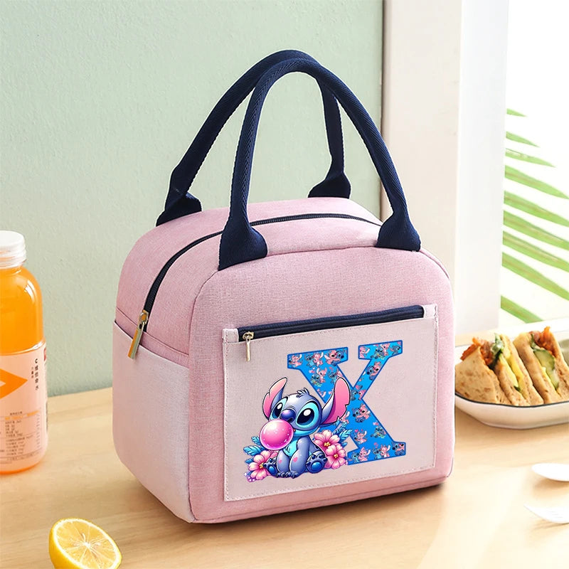 Sac Isotherme Stitch Disney Lunch Box - Sac Repas Enfant Étanche 20x23x14cm