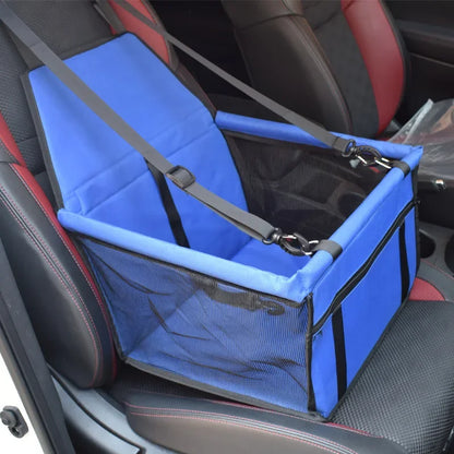 Siège Auto Douillet pour Chien – Voyagez en Sécurité et Confort avec Votre Petit Compagnon