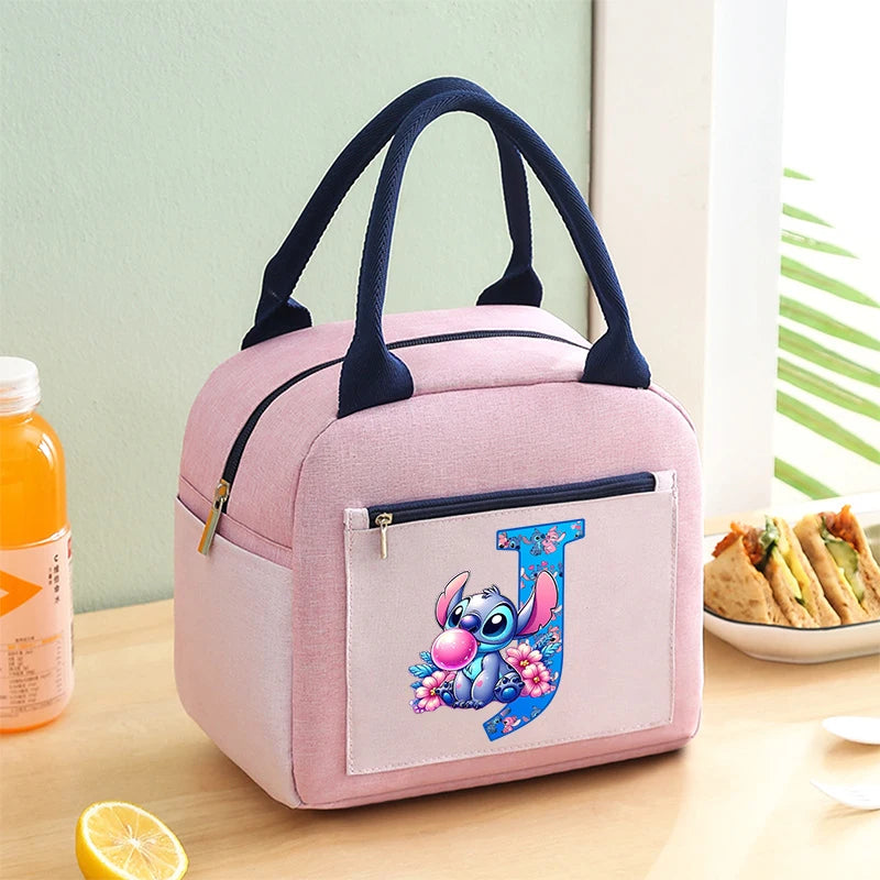Sac Isotherme Stitch Disney Lunch Box - Sac Repas Enfant Étanche 20x23x14cm