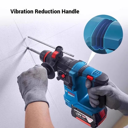 Marteau Perforateur Sans Fil Bosch GBH 18V-18 & GBH 18V-18 X – Compact, Puissant & Brushless