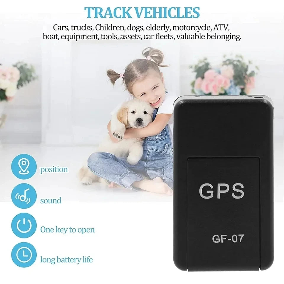 Pisteur GPS Portable GF07 avec Télécommande – Suivi en Temps Réel 5V