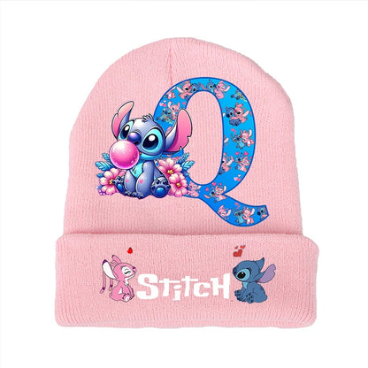 Bonnet Stitch Disney Enfant - Chapeau Tricoté Laine Hiver Kawaii