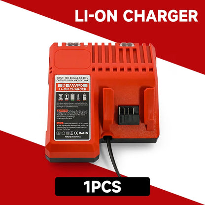 Batterie Lithium 18V 5.0Ah M-WALK – Remplacement pour Outils Milwaukee 18V Li-Ion