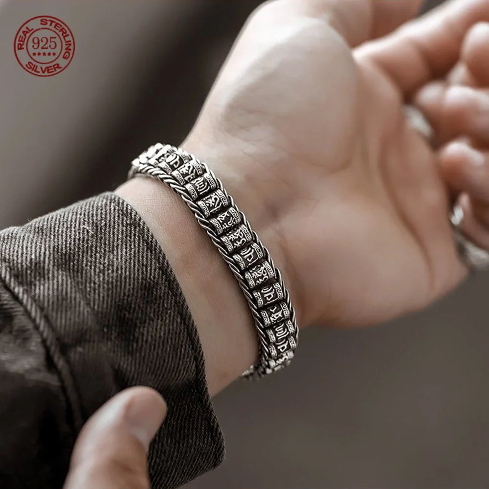 Bracelet unisexe en argent 925 – Style classique