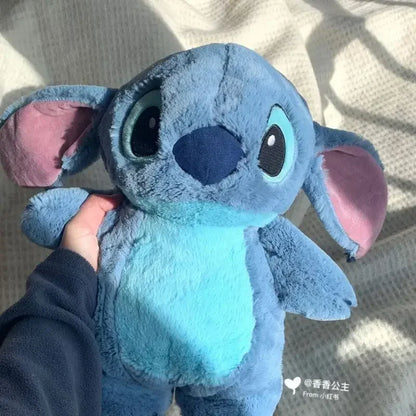 Bouillotte Peluche Stitch Disney 30cm - Chauffe-Mains Doux Hiver Cadeau