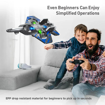 Avion RC Télécommandé Enfant - Planeur Mousse EPP Anti-Choc