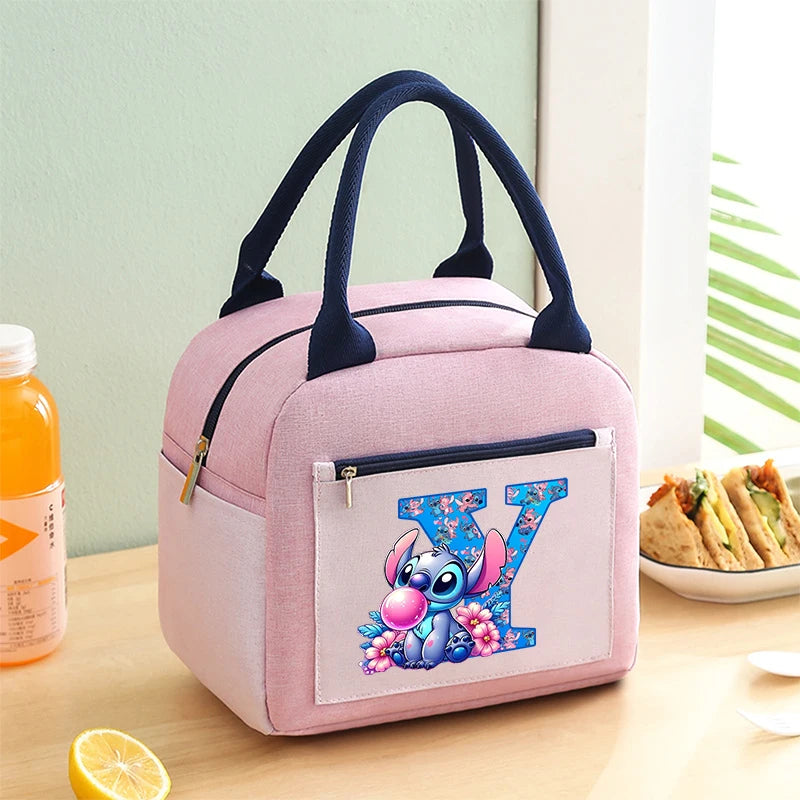 Sac Isotherme Stitch Disney Lunch Box - Sac Repas Enfant Étanche 20x23x14cm