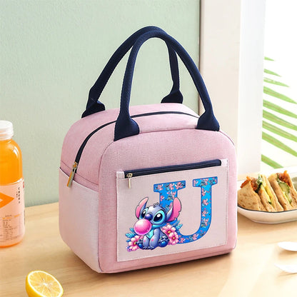 Sac Isotherme Stitch Disney Lunch Box - Sac Repas Enfant Étanche 20x23x14cm
