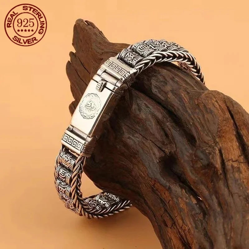 Bracelet unisexe en argent 925 – Style classique