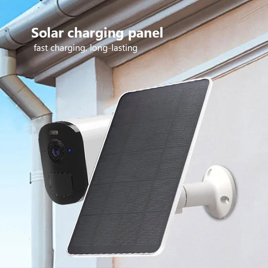 Panneau Solaire XMSJ 10W 5V – Type-C, Idéal pour Caméras et Éclairage Domestique