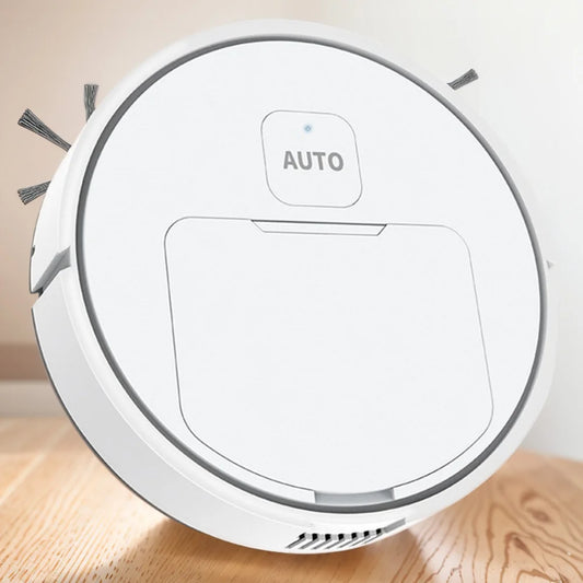 Robot Aspirateur 3-en-1 Shunmaii – Aspiration 1000Pa, Lavage de Sols, Tapis et Poils d’Animaux, USB Rechargeable