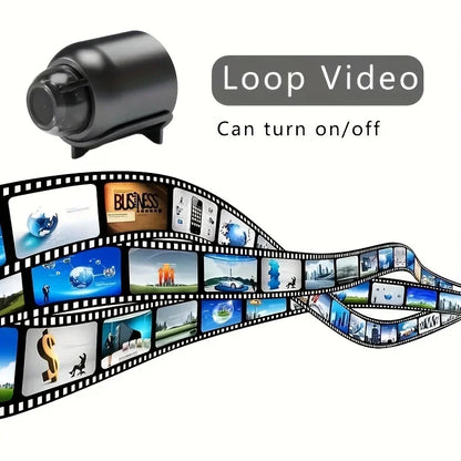 Caméra de Surveillance USB Portable – Wi-Fi et Montage Auto-adhésif