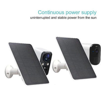 Panneau Solaire XMSJ 10W 5V – Type-C, Idéal pour Caméras et Éclairage Domestique