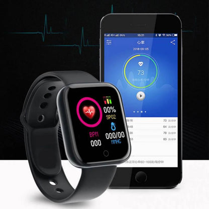 Montre Connectée OPUYYM – Écran Tactile 1.44" | Suivi Santé & Notifications