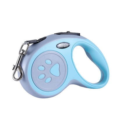 Laisse Rétractable pour Chien et Chat – Nylon Durable 3m/5m pour Promenades