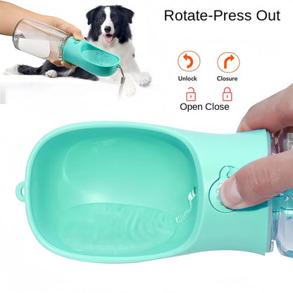 Bouteille d’eau portable pour chiens – Hydratation facile en promenade