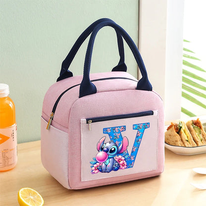 Sac Isotherme Stitch Disney Lunch Box - Sac Repas Enfant Étanche 20x23x14cm