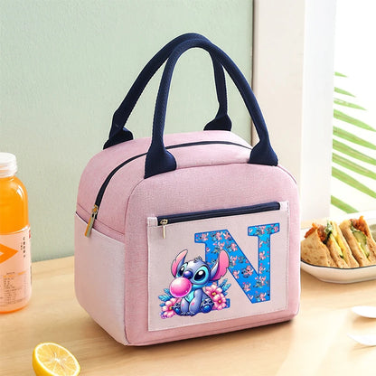 Sac Isotherme Stitch Disney Lunch Box - Sac Repas Enfant Étanche 20x23x14cm