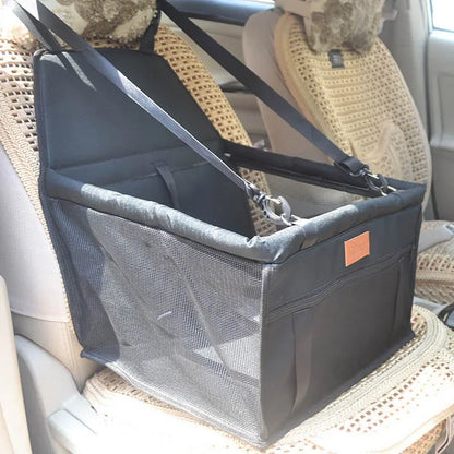 Siège Auto Douillet pour Chien – Voyagez en Sécurité et Confort avec Votre Petit Compagnon