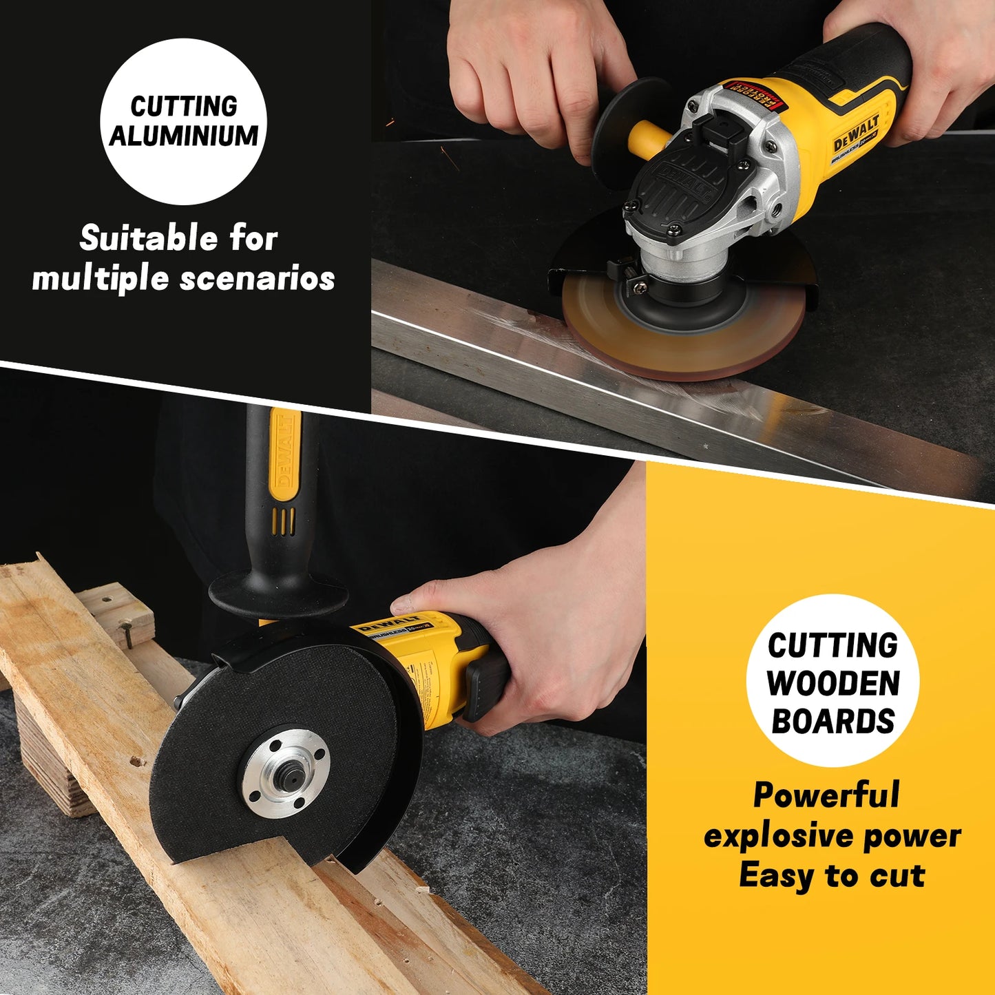 Meuleuse Sans Fil DEWALT Brushless – Batterie Incluse, Outil Professionnel Haute Performance