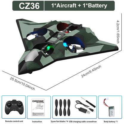 Avion RC Télécommandé Enfant - Planeur Mousse EPP Anti-Choc