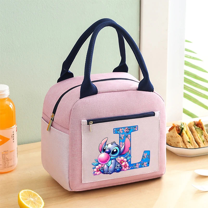 Sac Isotherme Stitch Disney Lunch Box - Sac Repas Enfant Étanche 20x23x14cm