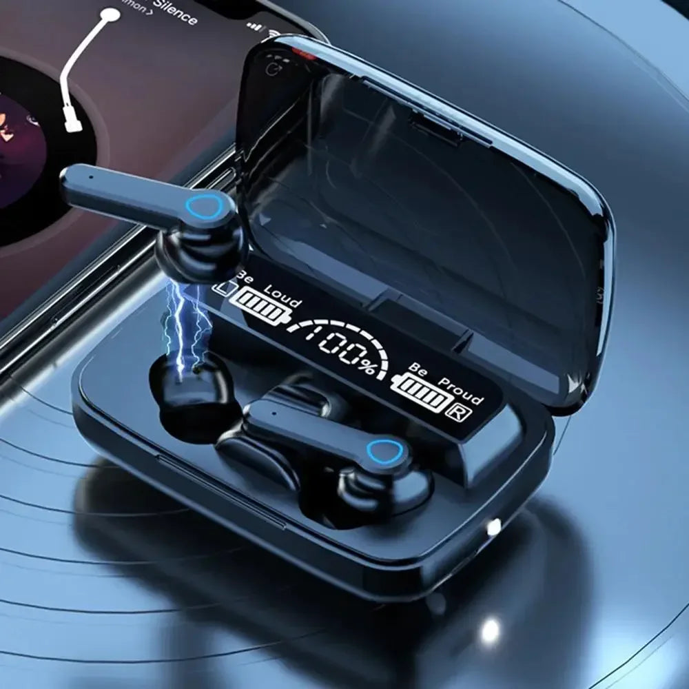 Écouteurs Bluetooth True Wireless ANC - Réduction Bruit Active LED Tactile Sport