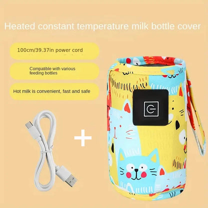 Chauffe-biberon Bébé USB – Rapide, Sécurisé et Portable
