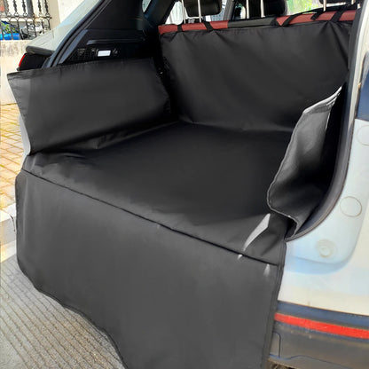 Housse de Siège de Voiture Imperméable pour Chien – Tissu Oxford 600D, Protection Coffre & Banquette, Accessoire Voyage Animaux