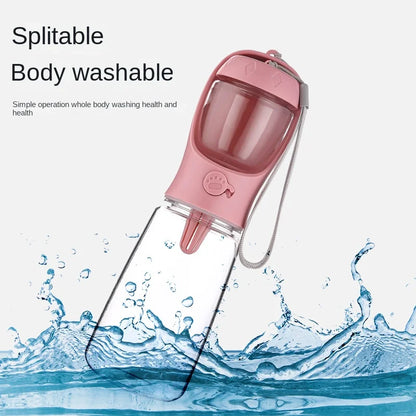 Bouteille d’eau portable pour chiens – Hydratation facile en promenade