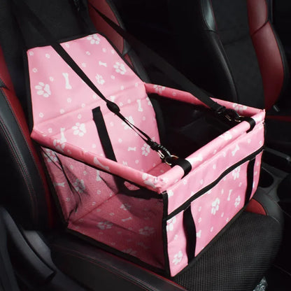 Siège Auto Douillet pour Chien – Voyagez en Sécurité et Confort avec Votre Petit Compagnon