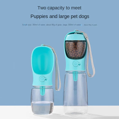 Bouteille d’eau portable pour chiens – Hydratation facile en promenade